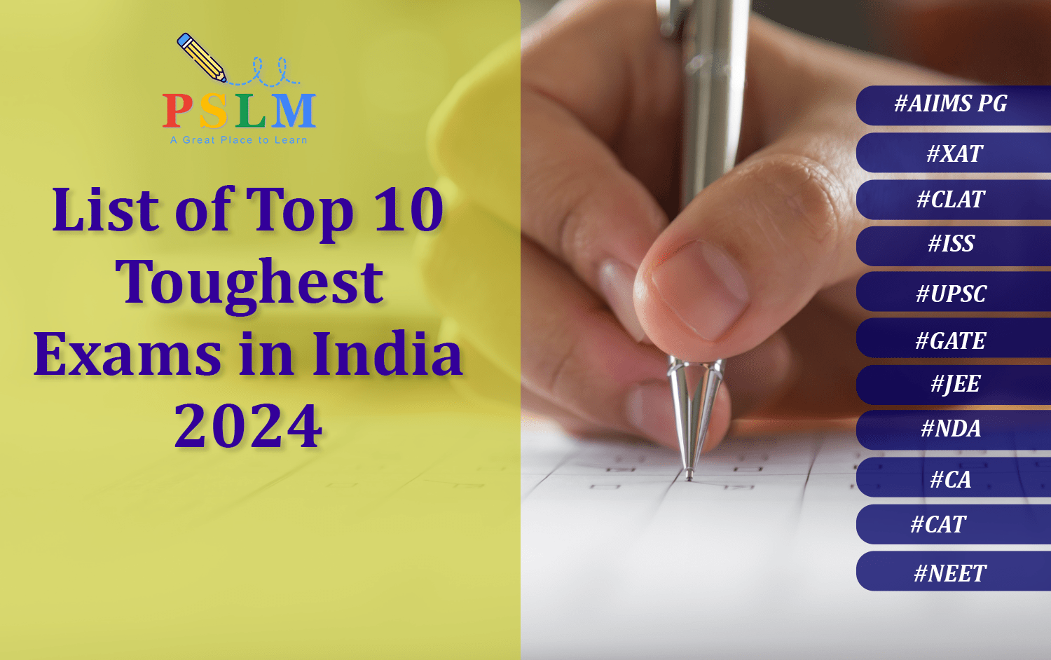 List of Top 10 Toughest Exams in India 2024