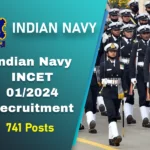 Indian Navy INCET 01/2024 Recruitment