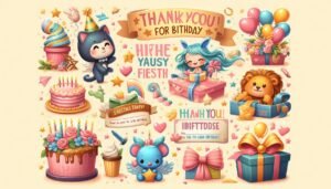 Thank You messages specifically for birthday gifts received from friends